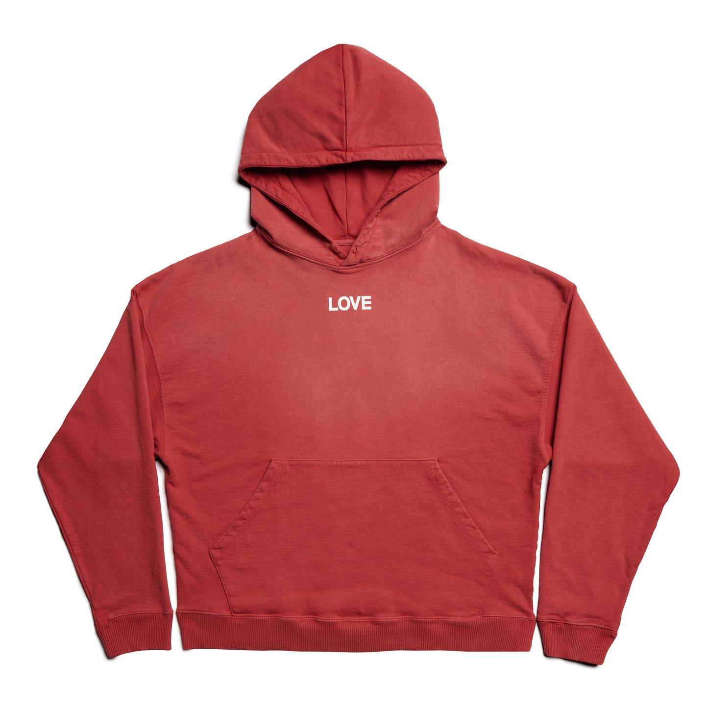 LOVE HOODIE (SCARLET)